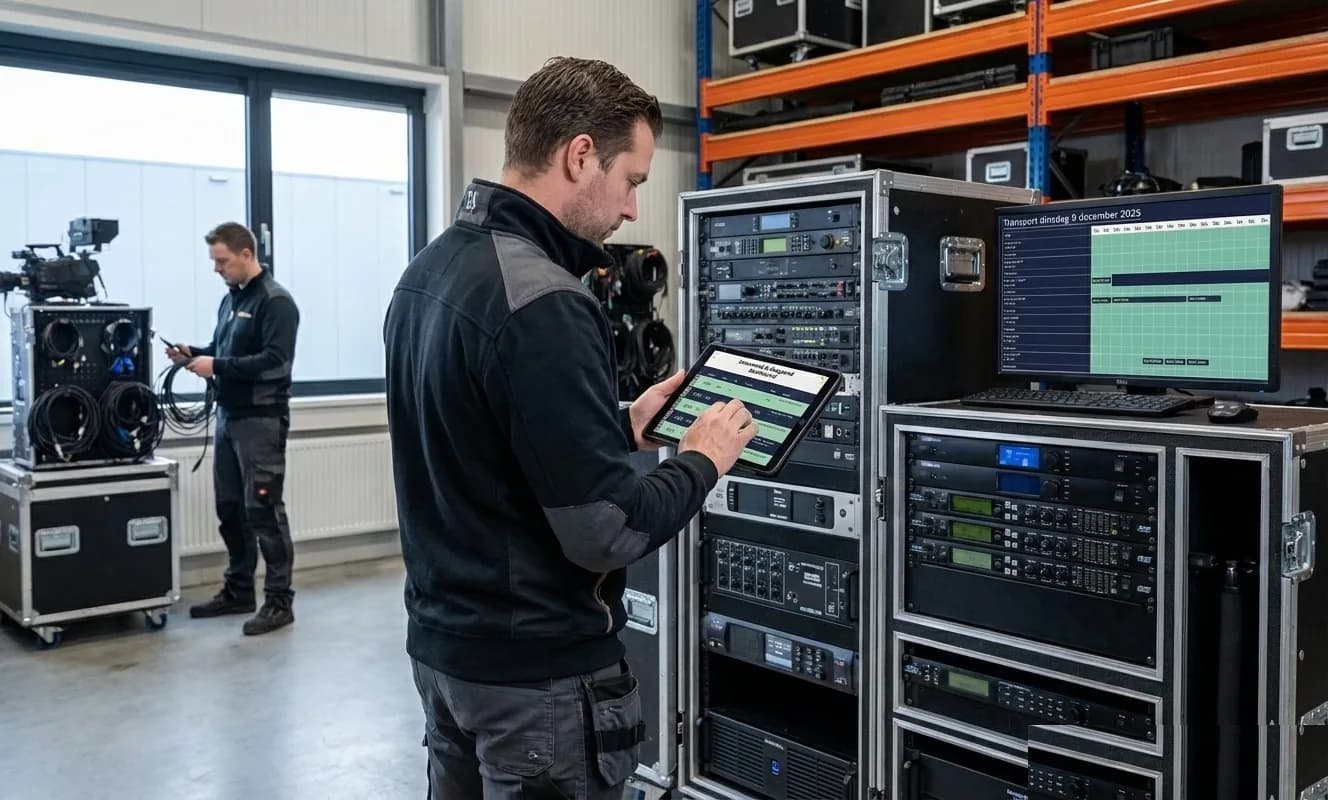 AV-magazijn via Backemp, Klaproos B.V. operatie geautomatiseerd
