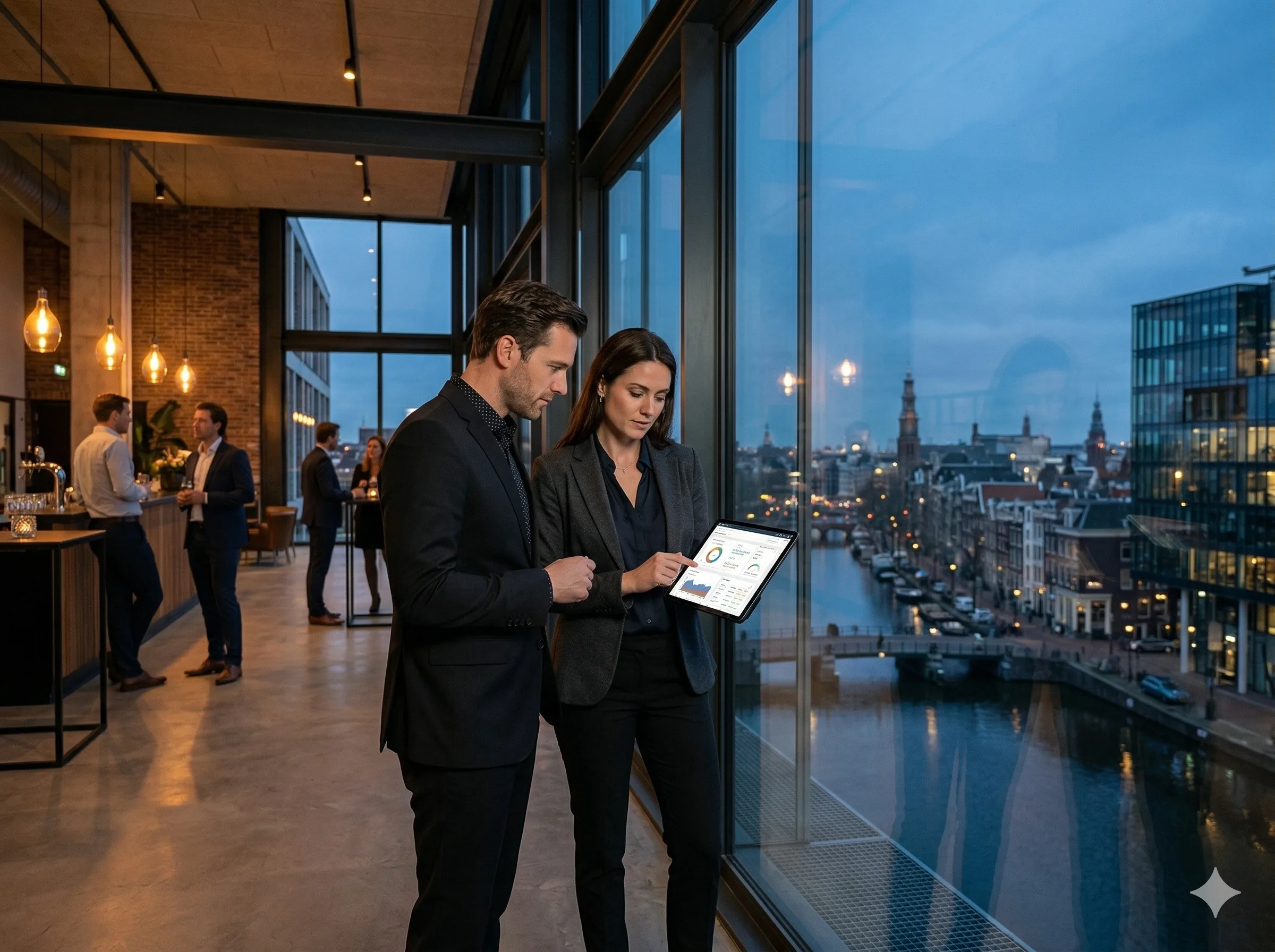 A'DAM Toren eventlocatie Amsterdam, live via Backemp